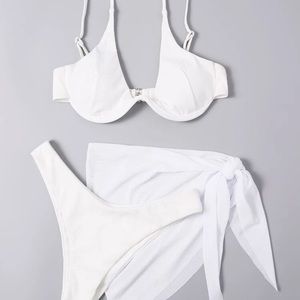 Shein bikini set with two bottoms